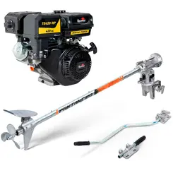 Rabeta Elite Pantaneiro 2,2m e Motor Toyama a Gasolina 15cv TE420 004-902