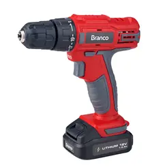 Furadeira e Parafusadeira Branco a Bateria BPF 12L