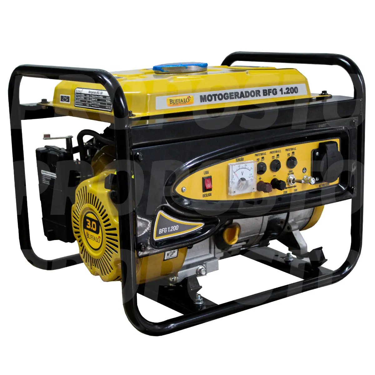 Gerador a Gasolina Monofásico 220V Partida Manual 1,0 kVA Buffalo 60333