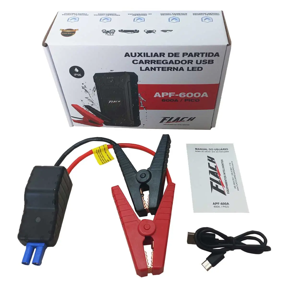 Auxiliar de Partida Flach 600 A