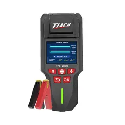 Testador de Baterias com Impressora 12/24 V Flach