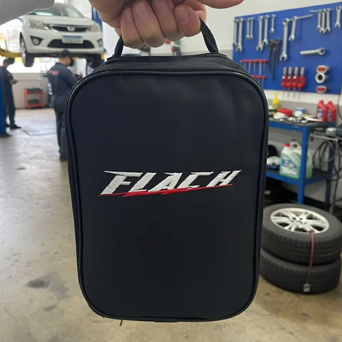 Testador de Baterias com Impressora 12/24 V Flach