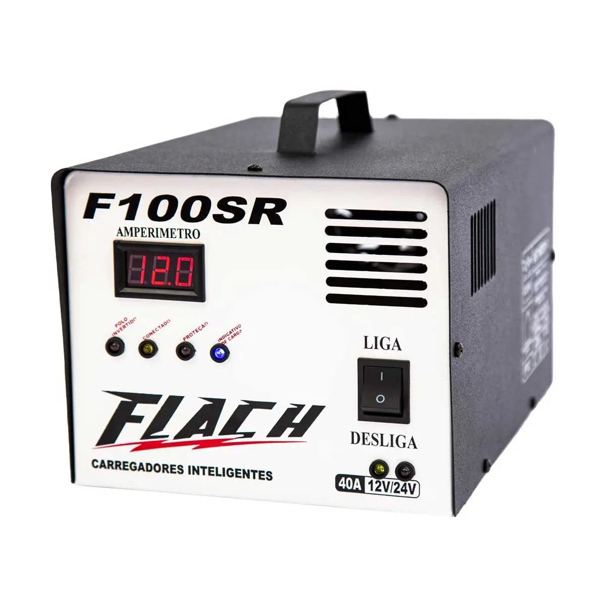 Carregador Inteligente de Bateria F100 SR Flach