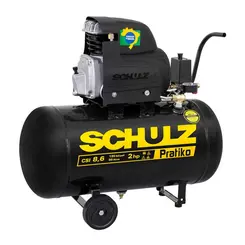Compressor de Ar Schulz Pratiko CSI 8,6/50 50 L Monofásico 127 V