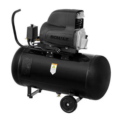 Compressor de Ar 50 L 2 HP 120 PSI Monofásico 220V Pratiko Schulz
