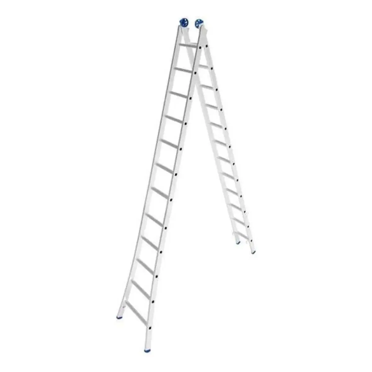 Escada Extensiva Alumínio 2 Lados x 12 Degraus EX012