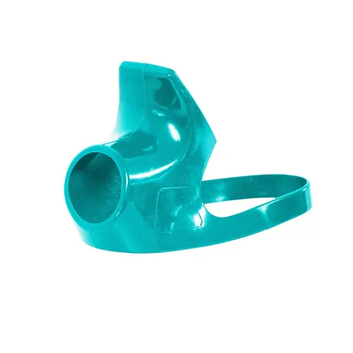 Suporte Azul Claro para Mangueira de Abastecimento Proposto