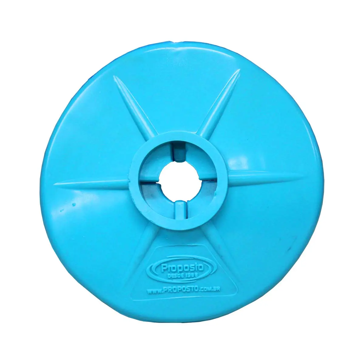 Protetor Antirrespingo para Bico de Abastecimento 3/4" Azul Claro