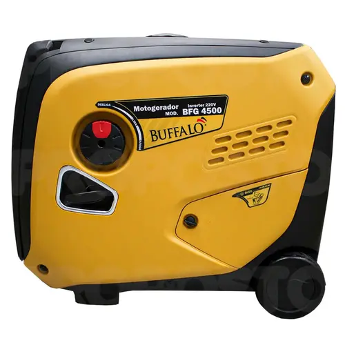 Motogerador 4,4kva a Gasolina 220V Monofasico Inverter Partida Eletrica BFG 4500 Buffalo