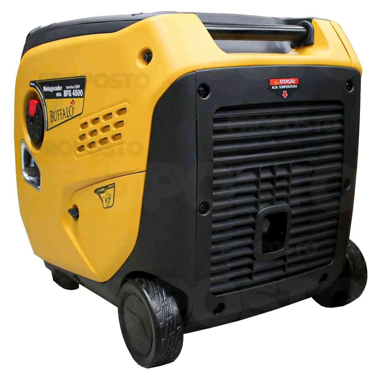 Motogerador 4,4kva a Gasolina 220V Monofasico Inverter Partida Eletrica BFG 4500 Buffalo