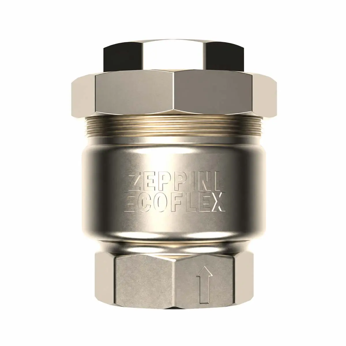 União Check Válvula 1.1/2" Dupla Latão Zeppini