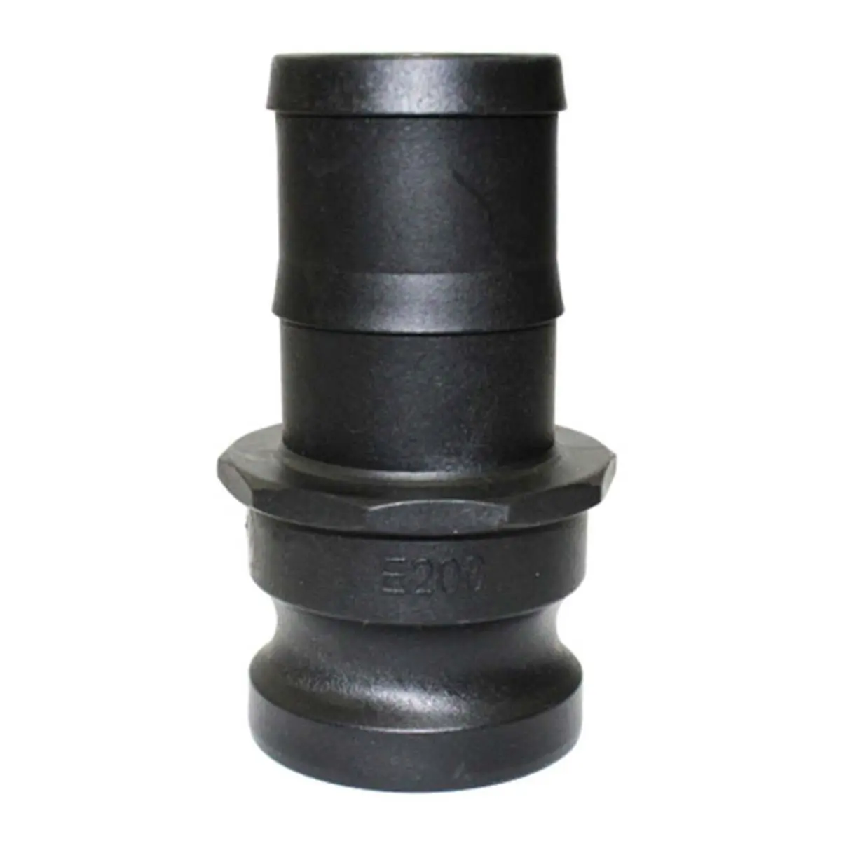 Adaptador Camlock Tipo E 1" Macho x Espigão PP
