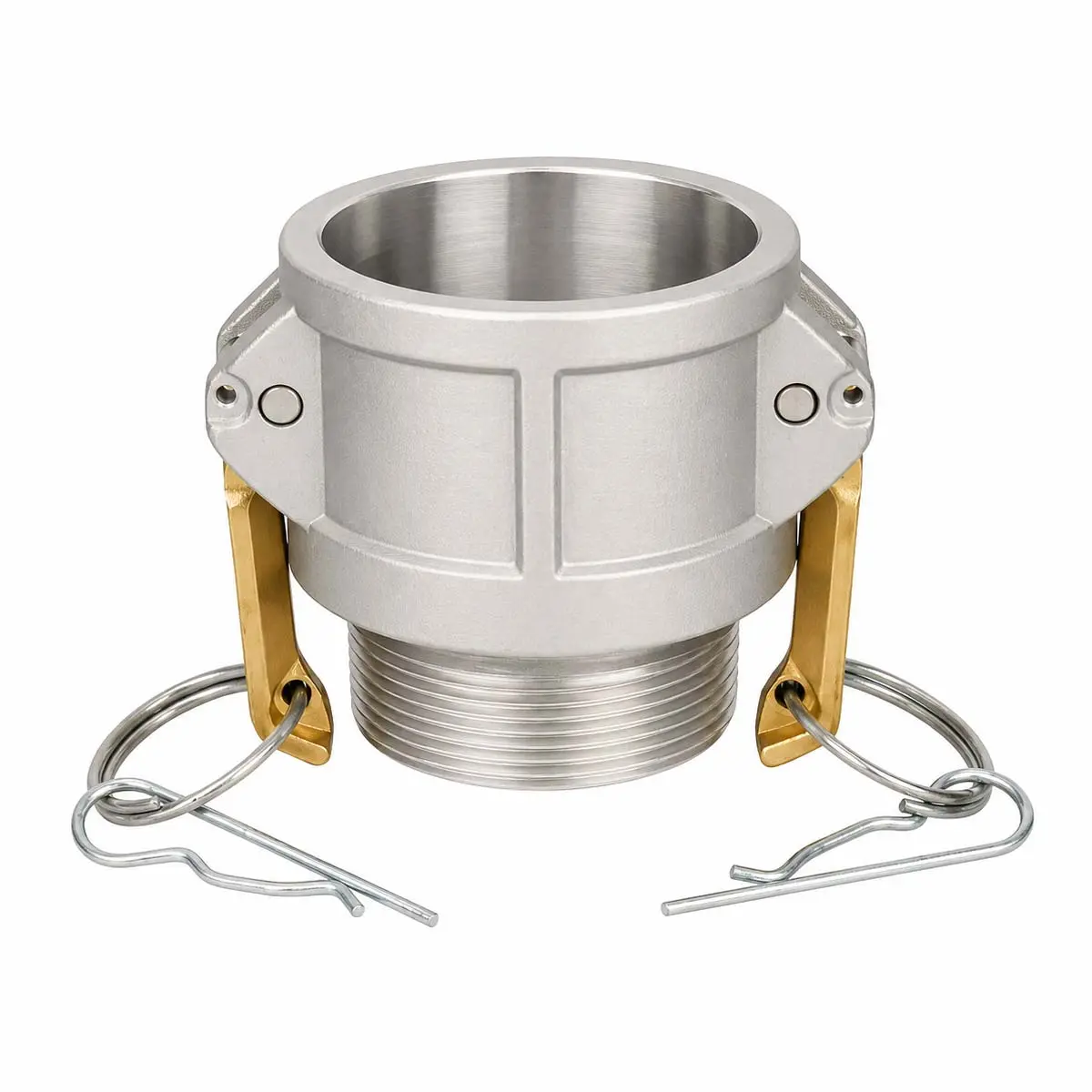 Acoplador Camlock Tipo B 3" Fêmea x Macho Alumínio Bremen 4596