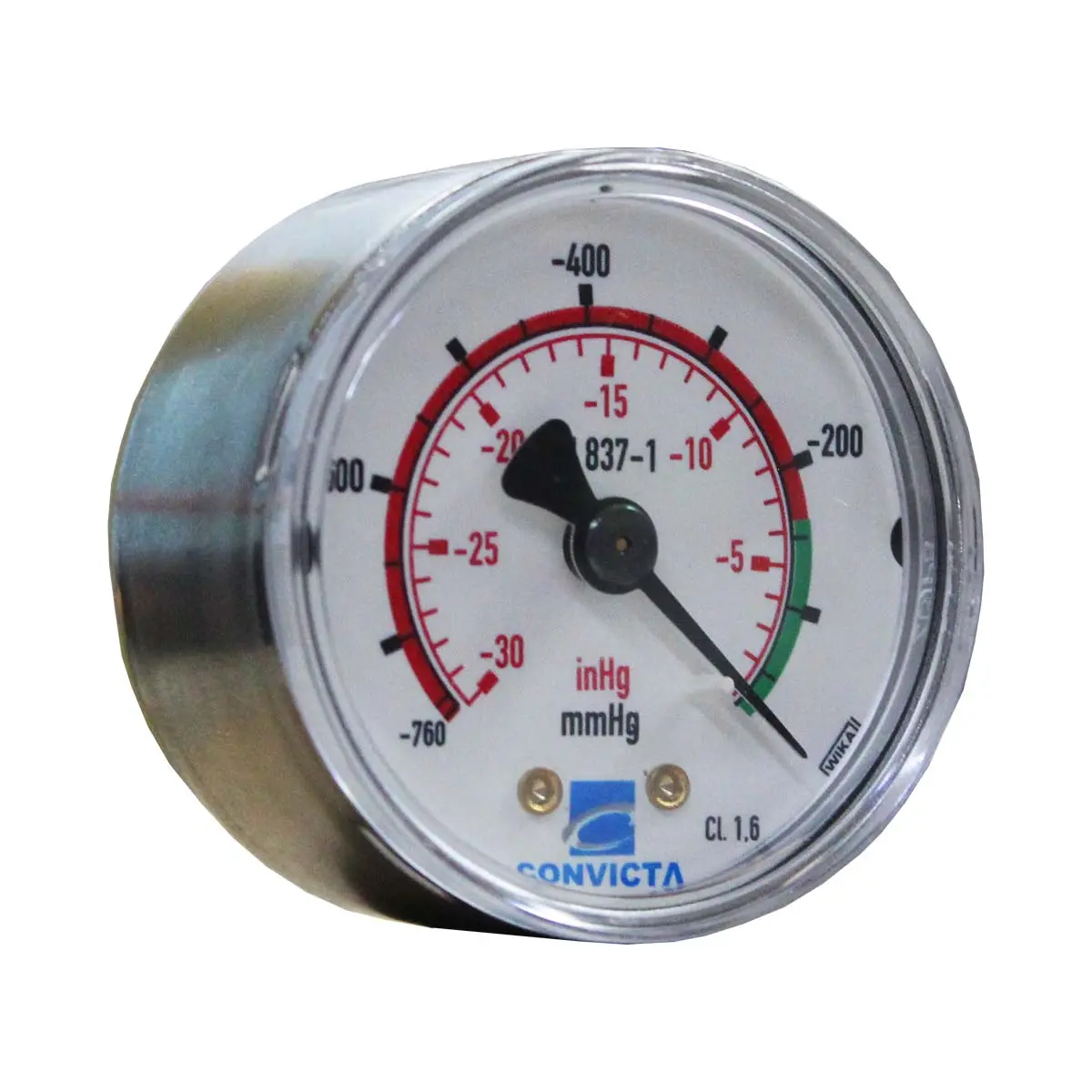 Manovacuômetro 53mm Saída Horizontal