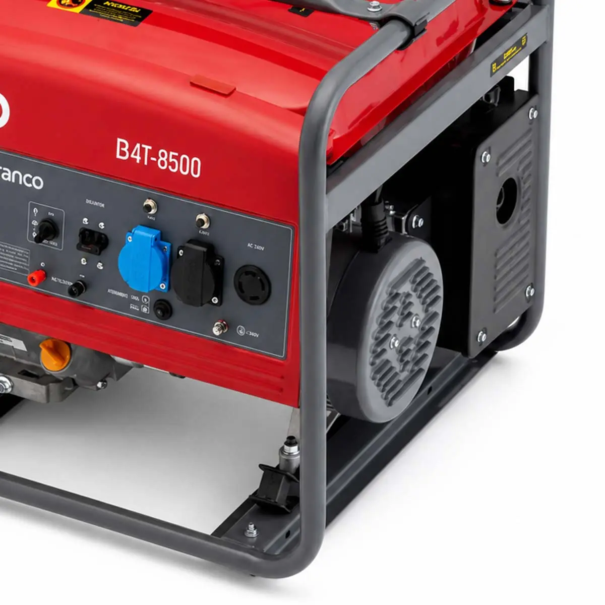 Gerador de Energia B4T-8500 7kVA Gasolina 110/220V Branco