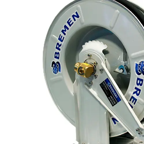Carretel Aberto Retrátil para Ar e Água com Mangueira 15 m x 3/8" Bremen 76360