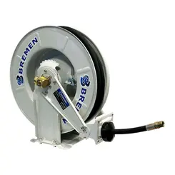 Carretel Aberto Retrátil para Ar e Água com Mangueira 15 m x 3/8" Bremen 76360
