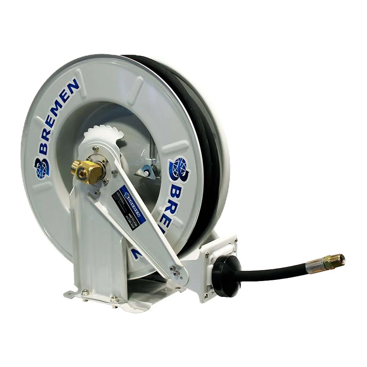 Carretel Aberto Retrátil para Ar e Água com Mangueira 15 m x 3/8" Bremen 76360