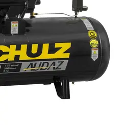 Compressor de Ar Audaz 20 PCM 200 Litros220/ Trifásico Schulz