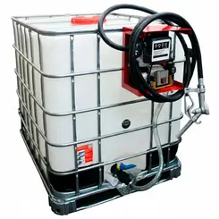 Bomba Abastecimento Diesel GEPW 220V 60l/min com Reservatório 1000L