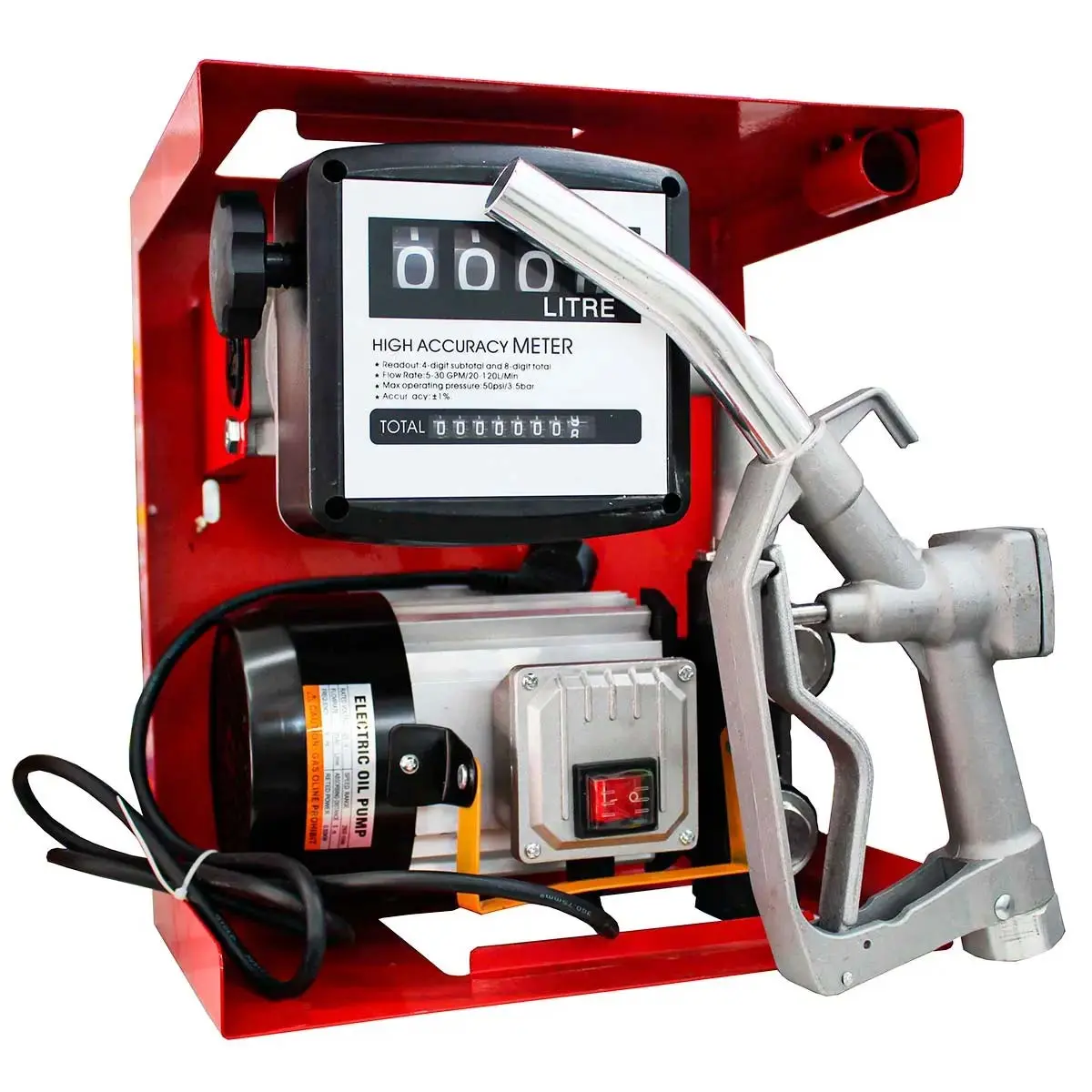 Bomba Abastecimento Diesel GEPW 220V 60l/min com Reservatório 1000L