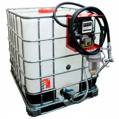 Bomba Abastecimento Diesel GEPW 220V 60l/min Reservatório 1000L com Filtro