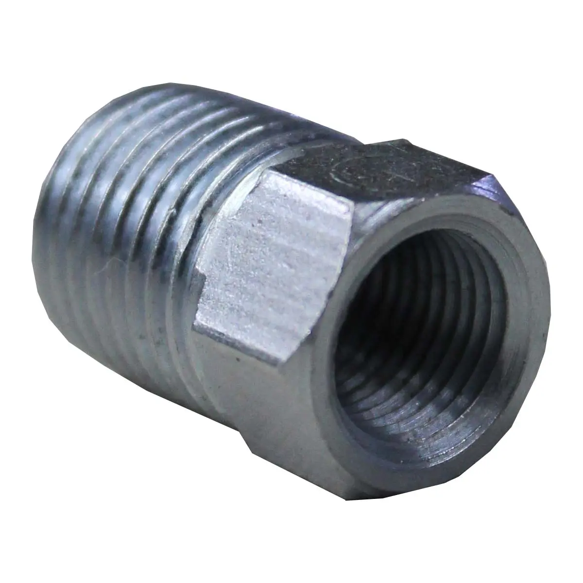 Bucha de Redução Macho 1/4" NPT x Fêmea 1/8"