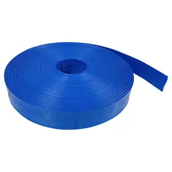 Mangueira Tipo Bombeiro PVC Azul 3 Pol 4 Bar 10 Metros