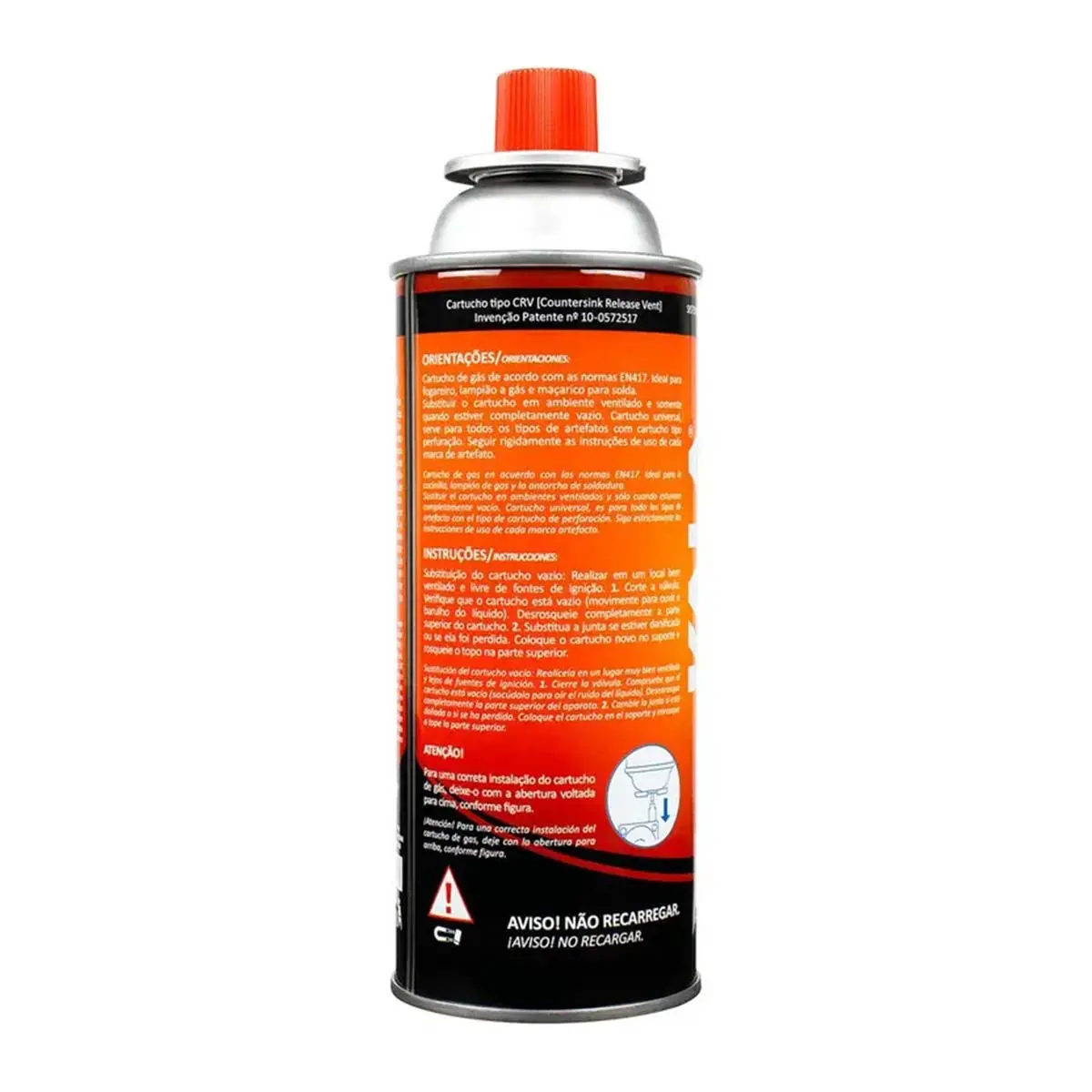 Cartucho De Gás Refil 410ml Kala 16 Unidades
