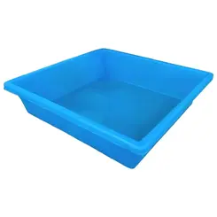 Masseira Plástica 100 Litros Azul