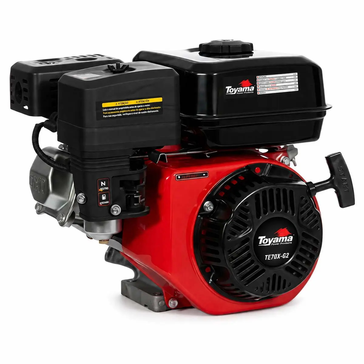 Motor a Gasolina 7HP 212cc TE70X G2 Toyama