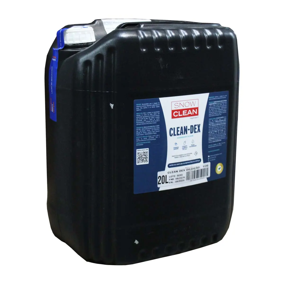 Clean-Dex Desengraxante Alcalino 20L Snow Clean