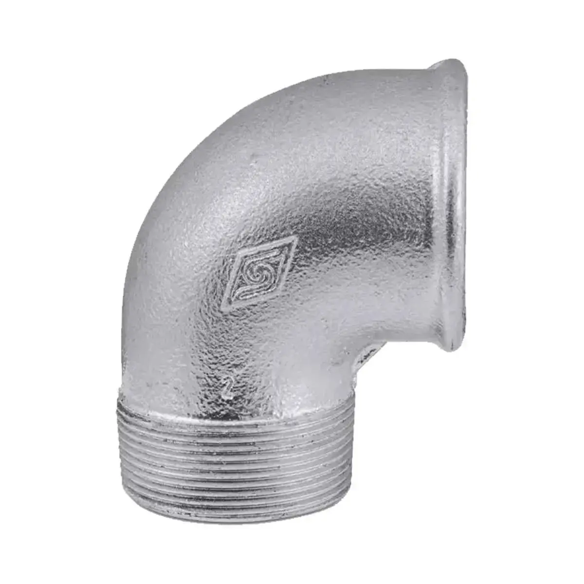 Cotovelo 90 Graus Galvanizado 2 Pol BSP