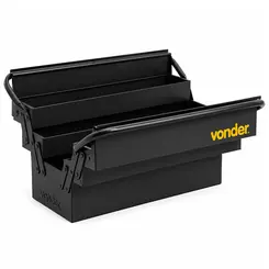 Caixa Metálica Sanfonada 5 Gavetas 50x19x20cm Vonder