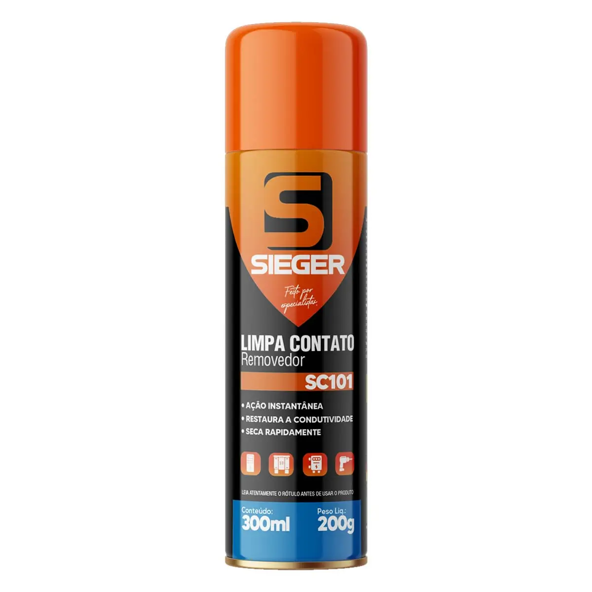 Limpa Contato Elétrico SC101 Spray 300ml Sieger