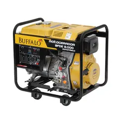 Motogerador a Diesel BFDE 8.000 Monofásico 115/235V Partida Elétrica Buffalo