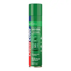 Tinta Spray Uso Geral Chemicolor Verde Escuro 400ml