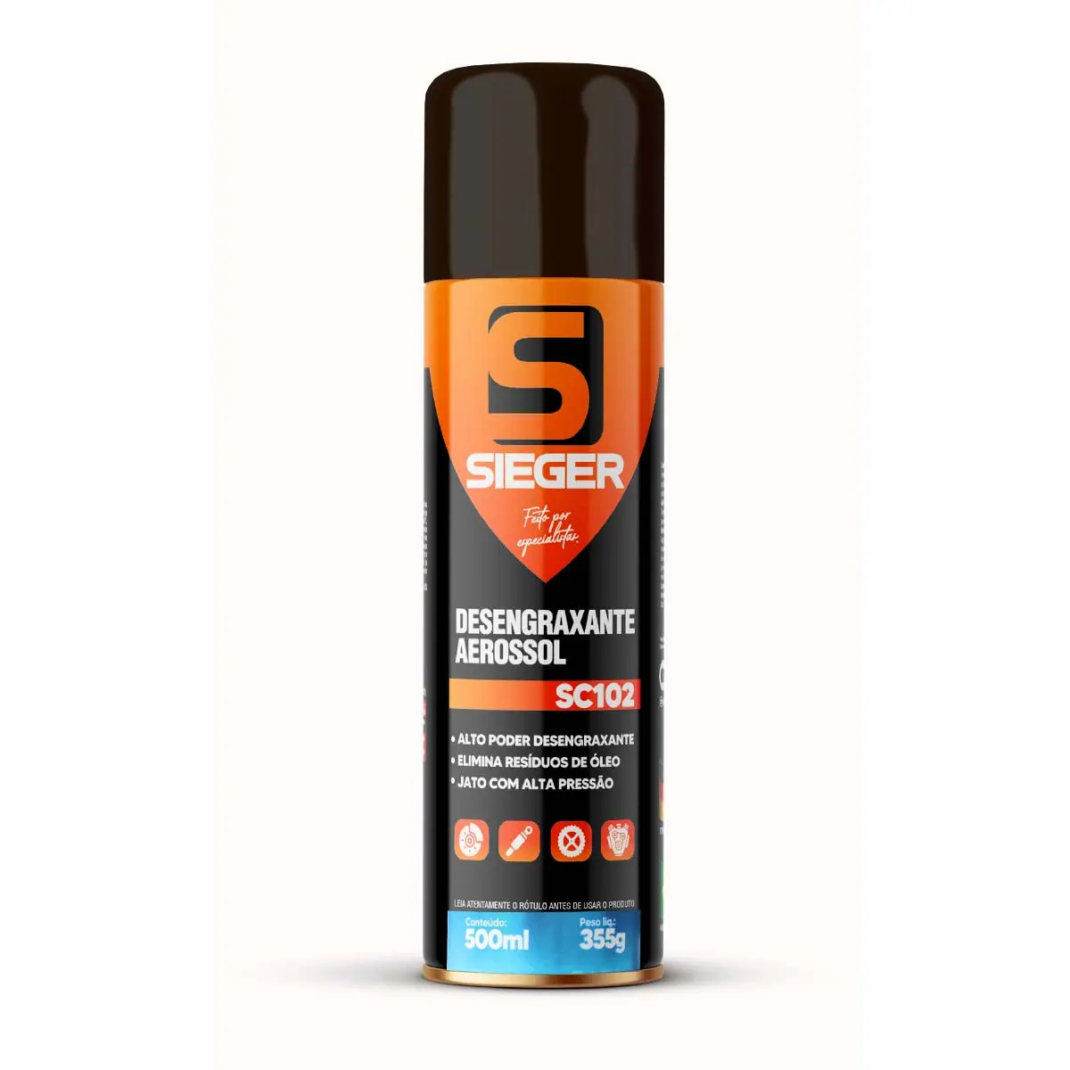 Desengraxante Spray SC102 500ml Sieger