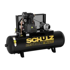Compressor de Ar Bravo CSL 20BR/200 5HP 200L 220/380V Schulz