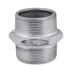 Niple Duplo Galvanizado Dúctil 4 Pol BSP Segurimax