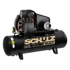 Compressor de Ar Bravo CSL 25BR/200 5,5HP 183L 220/380V Schulz