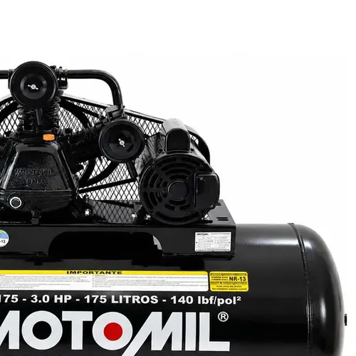 Compressor CMW-15/175 3HP 175L 140Lbs Mono 127/220V Motomil
