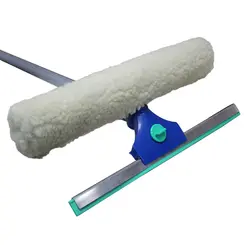 Rodo Para-Brisa Profissional 35 cm com Cabo de Alumínio