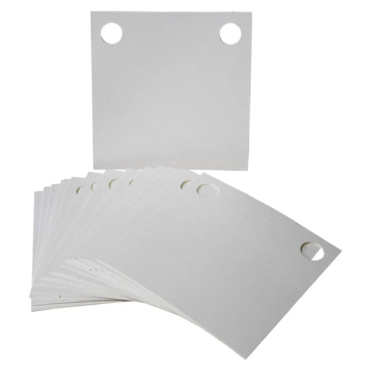 Papel Filtrante 9x9" 2 Furos Caixa de 15 kg