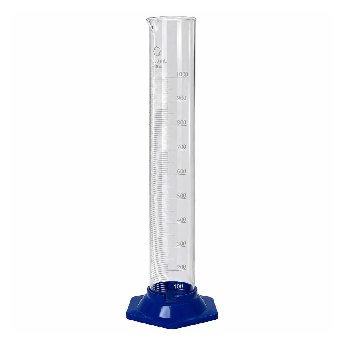 Proveta de Vidro Graduada com Base em Polipropileno 1000 ml