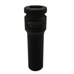 Sextavado de Impacto Encaixe de 1/2" 12 mm Longo Robust