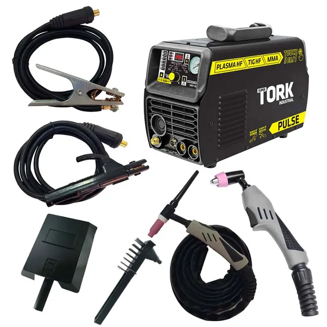 Máquina de Solda Inversora TOUCH 3 EM 1 IPET 9050 Super Tork