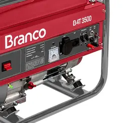 Gerador de Energia B4T3500 Partida Manual 3,5 kVA 110/220V Branco