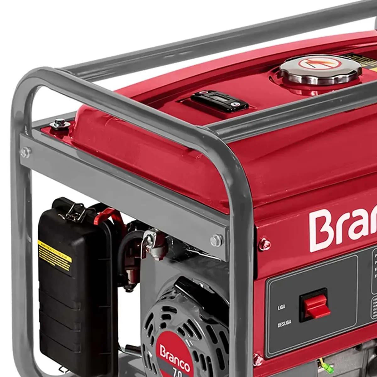 Gerador de Energia B4T3500 Partida Manual 3,5 kVA 110/220V Branco