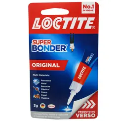 Cola Super Bonder 3g Original Adesivo Instantâneo Loctite